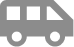 Ícone cinza de um ônibus
